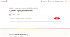 Desktop Screenshot of makaan.com